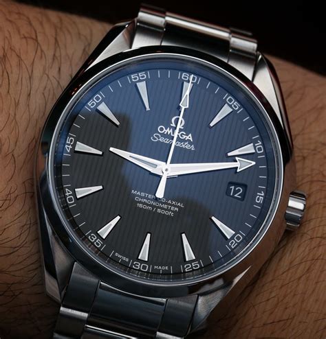 omega seamaster aqua terra 41.5 mm|omega seamaster aqua terra reviews.